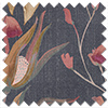 Belle Fuchsia, Indigo - Roman Blind